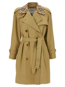 BURBERRY - BURBERRY - Medium ’Castleford’ trench coat - Women’s Outerwear