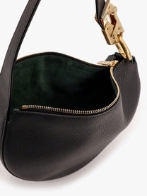 Burberry - Burberry Knight Arc Leather Shoulder Bag - Women’s Bags