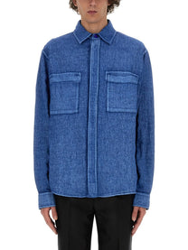 Burberry - Burberry Linen Shirt - Men’s Tops