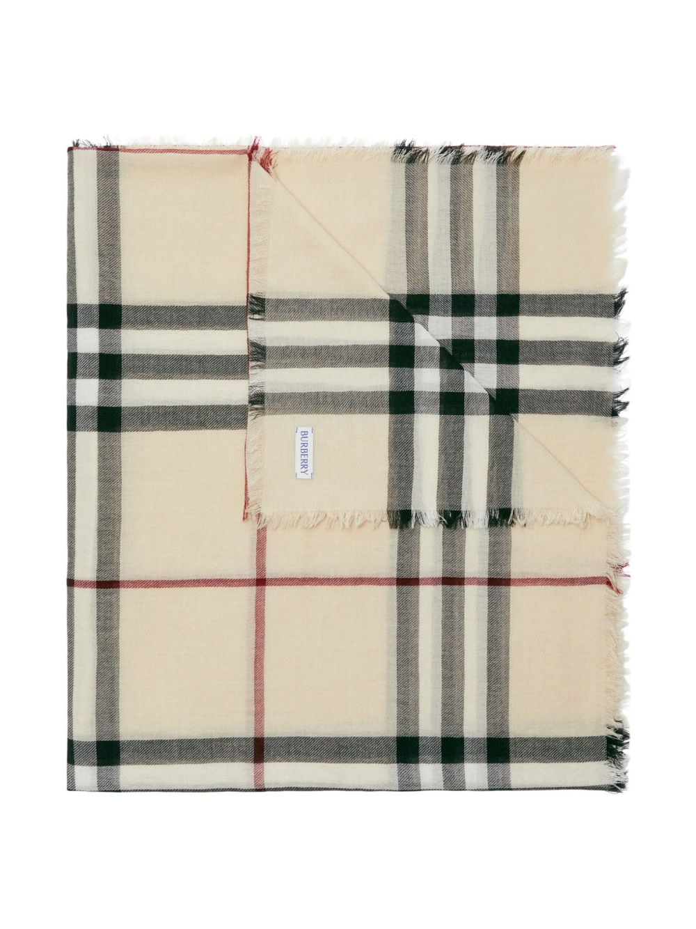 Burberry - Burberry Scarfs Cream - Scarves Hats &amp; Gloves