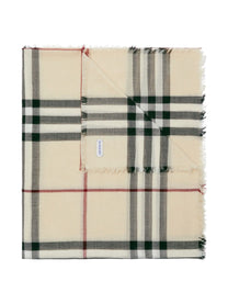 Burberry - Burberry Scarfs Cream - Scarves Hats &amp; Gloves
