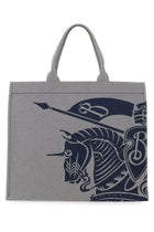 Burberry Men's Canvas Tote Bag Grey