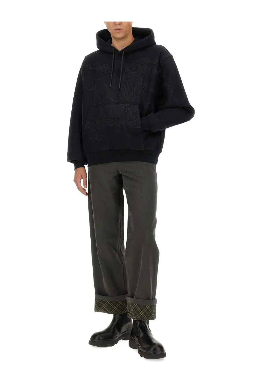 Burberry Men's Carpenter Pants Grey, view 2