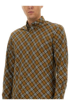 Burberry Men's Check Shirt Multicolor, view 4