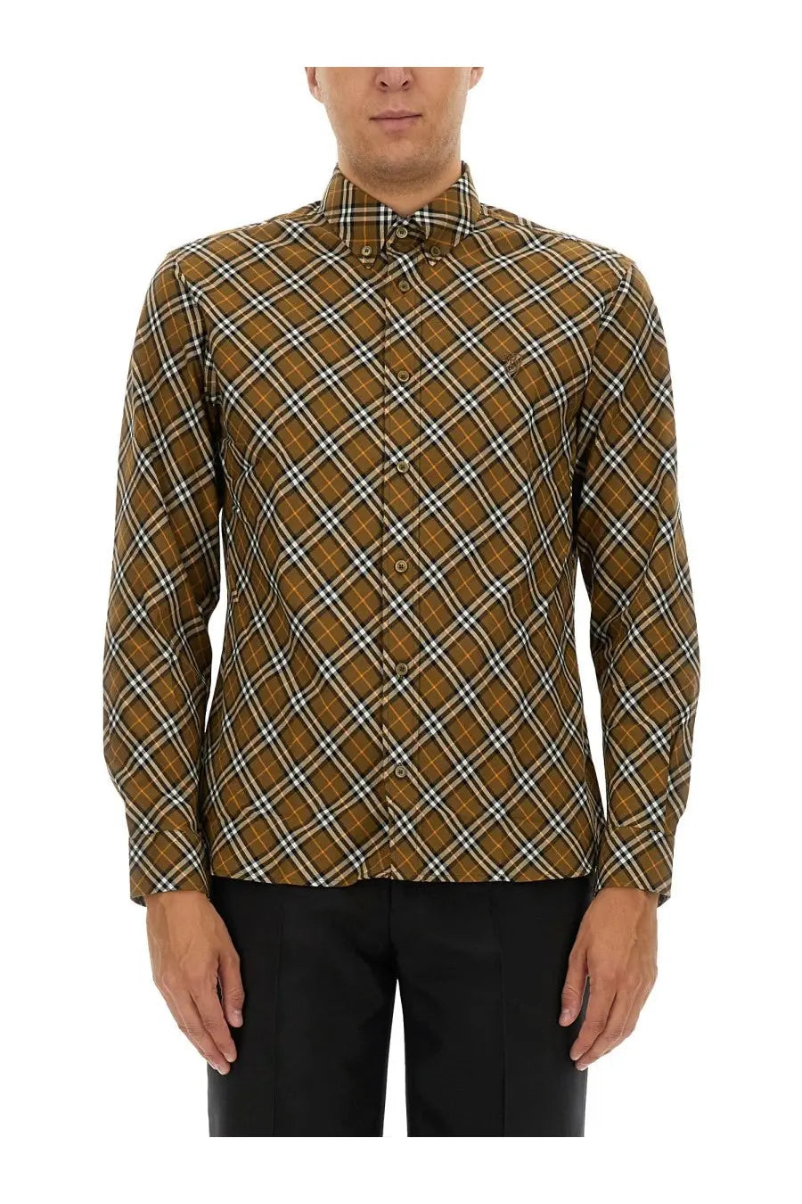 Burberry Men's Check Shirt Multicolor
