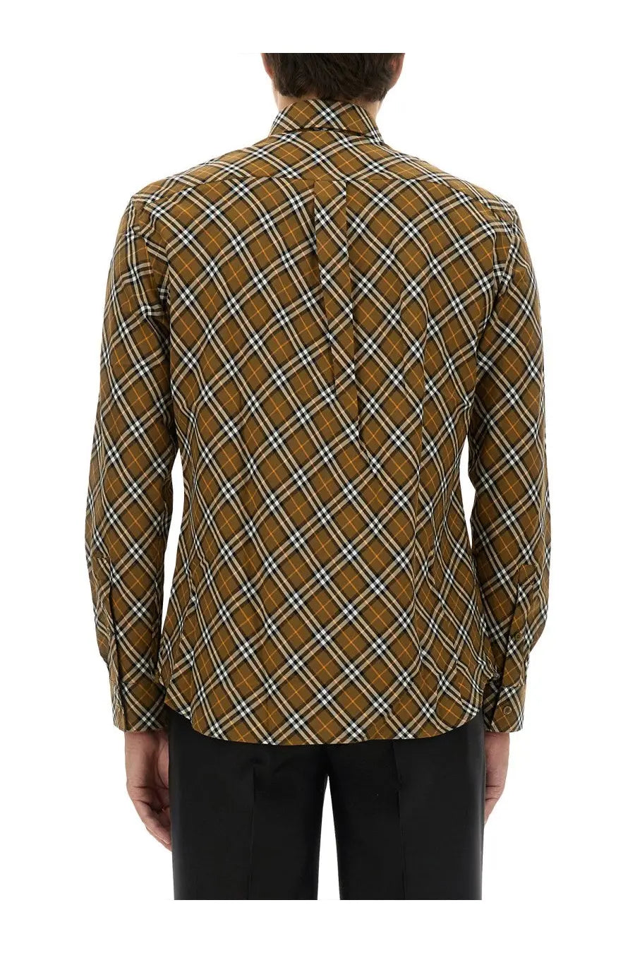 Burberry Men's Check Shirt Multicolor, view 3