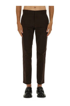 Burberry Men's Cotton Chino Pants Brown