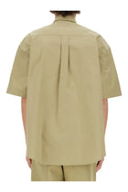 Burberry Men's Cotton Shirt Beige, view 3