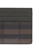 Burberry Men's Credito Check Card Holder Brown, view 3