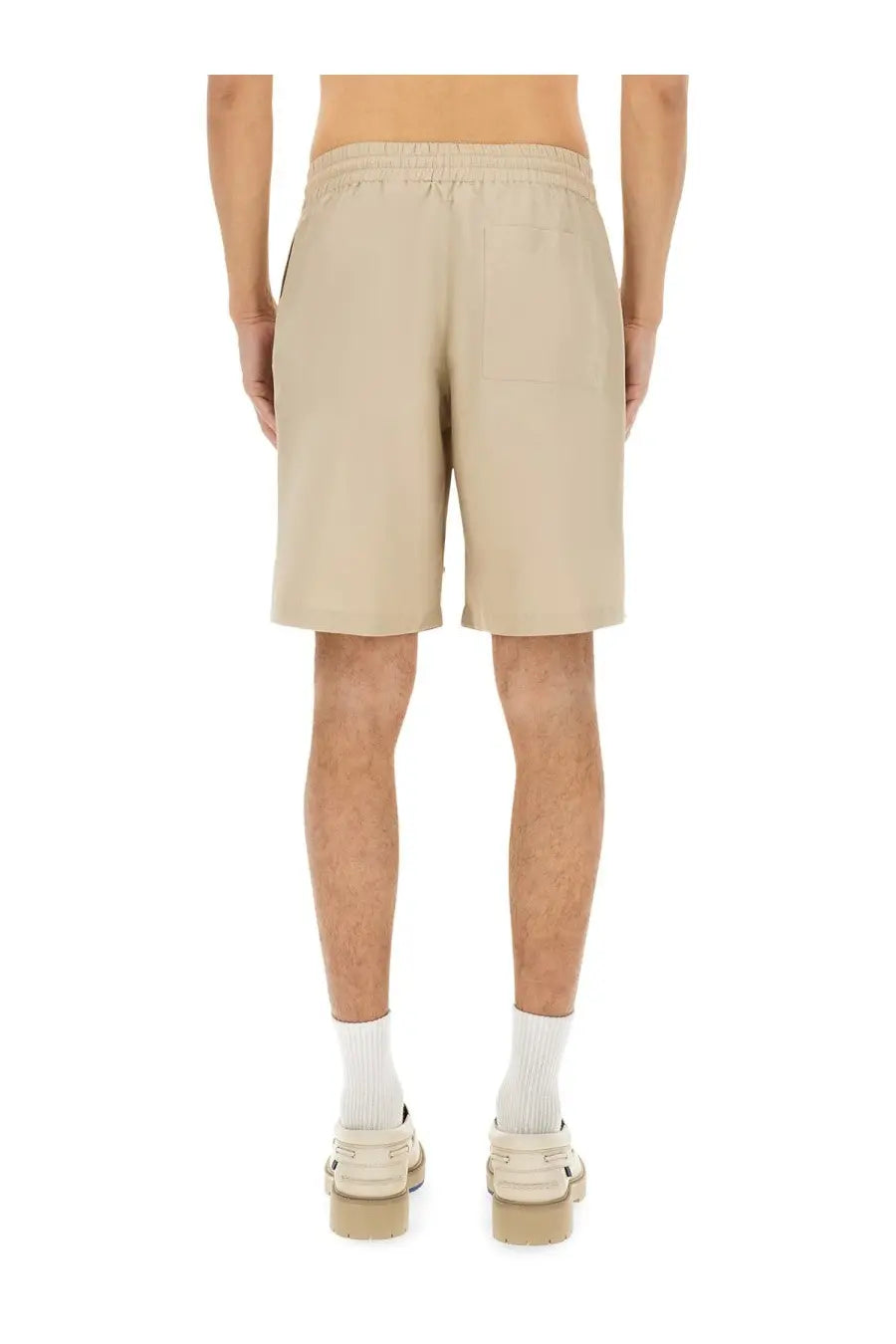Burberry Men's Nautical Style Shorts Beige, view 3