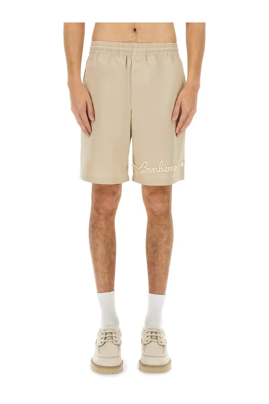 Burberry Men's Nautical Style Shorts Beige