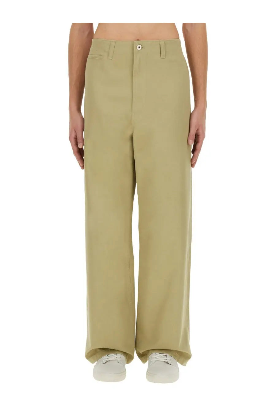 Burberry Men's Straight Leg Pants Beige
