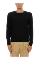 Burberry Men's Wool Jersey Black
