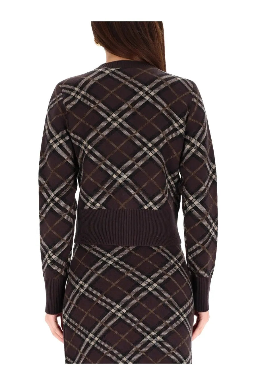 Burberry Women's Cardigan Gillian Brown, view 4