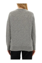 Burberry Women's Cashmere Sweater Grey, view 3