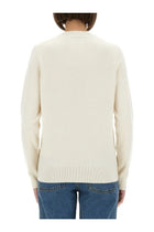 Burberry Women's Cashmere Sweater White, view 3