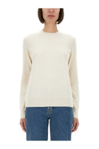 Burberry Women's Cashmere Sweater White