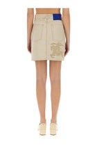 Burberry Women's Denim Skirt Beige, view 3