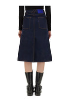 Burberry Women's Denim Skirt Blue, view 3