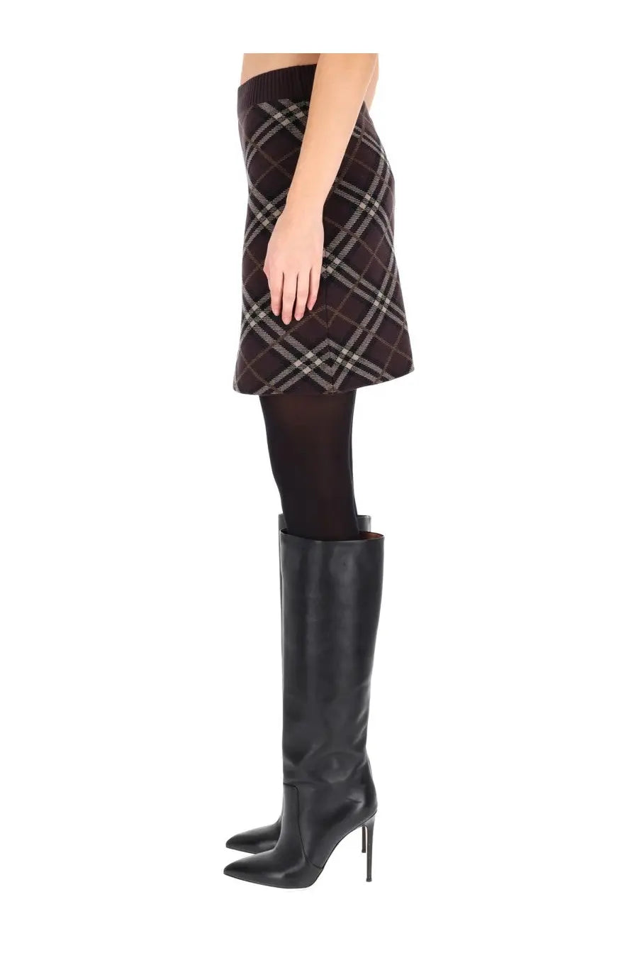 Burberry Women's Ginny Skirt Brown, view 3