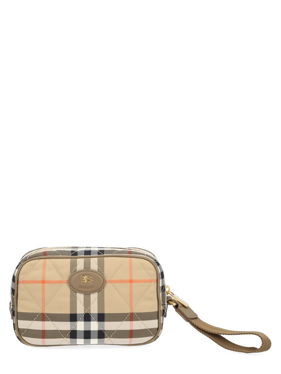 Burberry Women's Horseshoe Clutch Beige