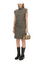 Burberry Women's Linen Dress Grey, view 2