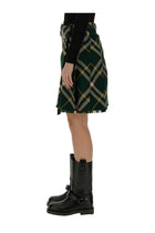 Burberry Women's Mini Skirt Green, view 4