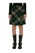 Burberry Women's Mini Skirt Green