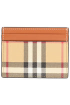 Burberry Women's Check Card Holder Beige, view 2