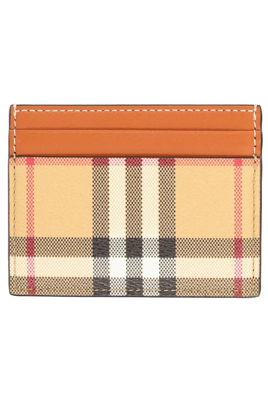 Burberry Women's Check Card Holder Beige