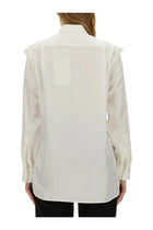 Burberry Women's Silk Shirt White, view 3