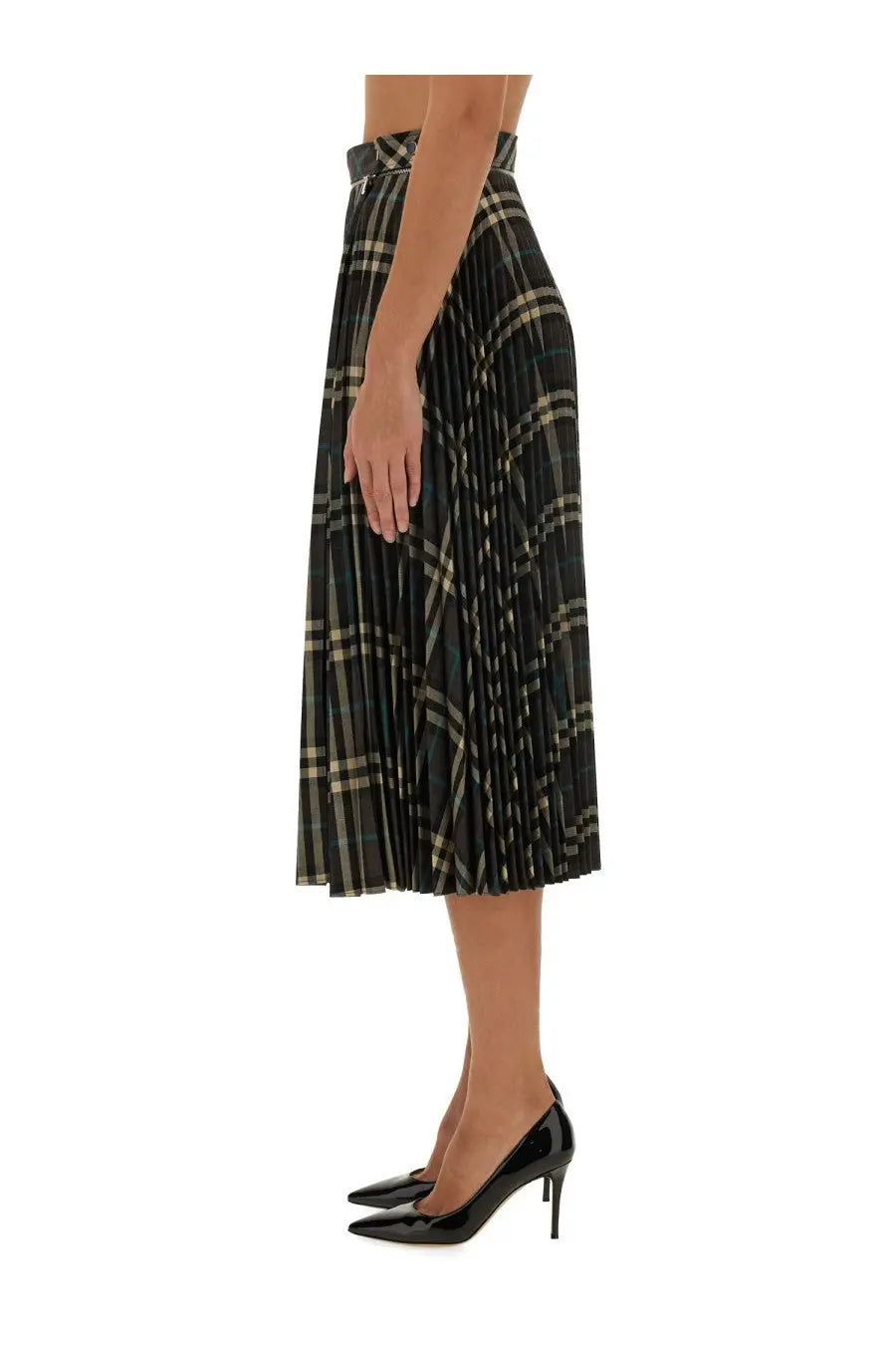 Burberry Women's Squared Skirt Multicolor, view 4