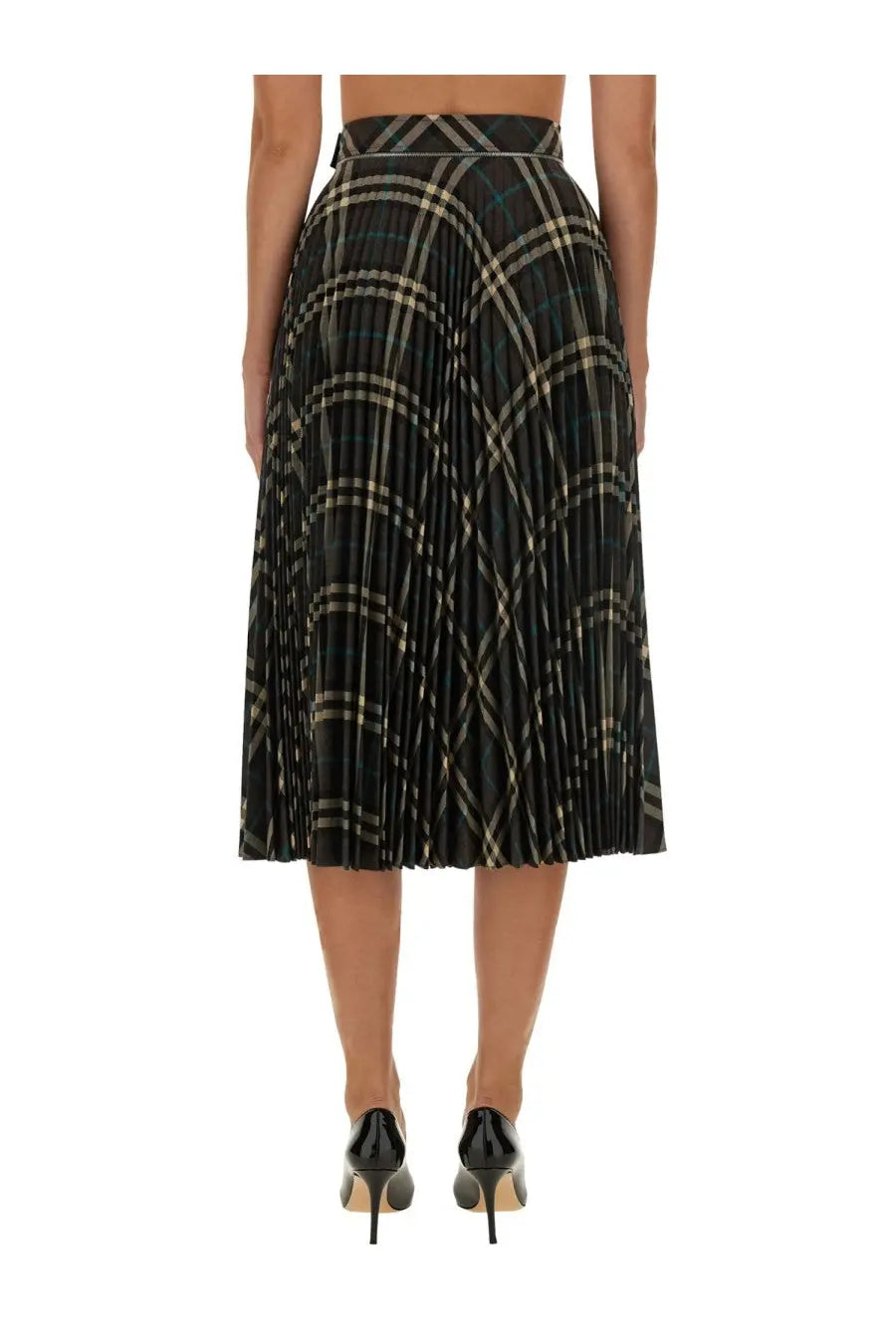 Burberry Women's Squared Skirt Multicolor, view 3