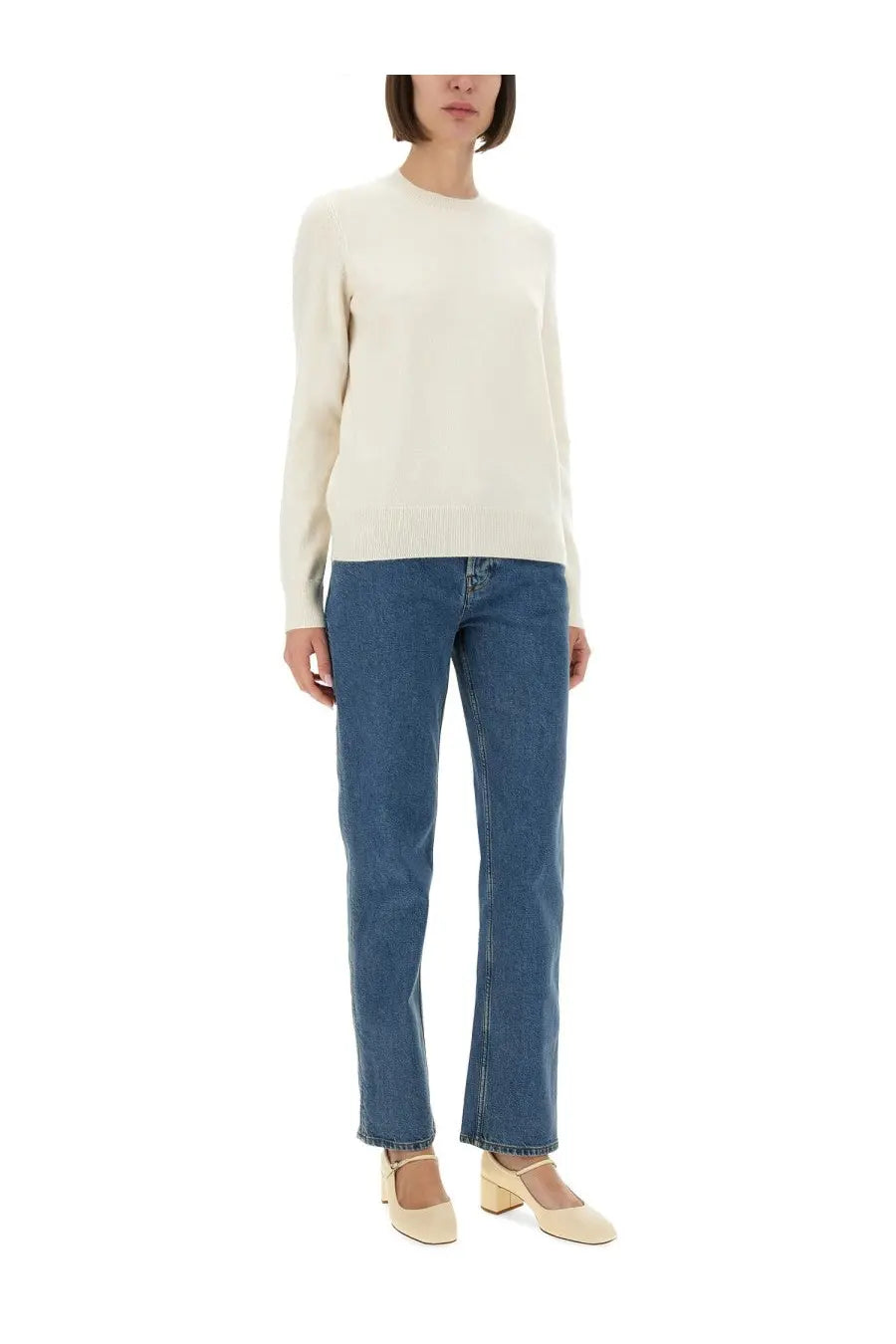 Burberry Women's Straight Fit Jeans Blue, view 2