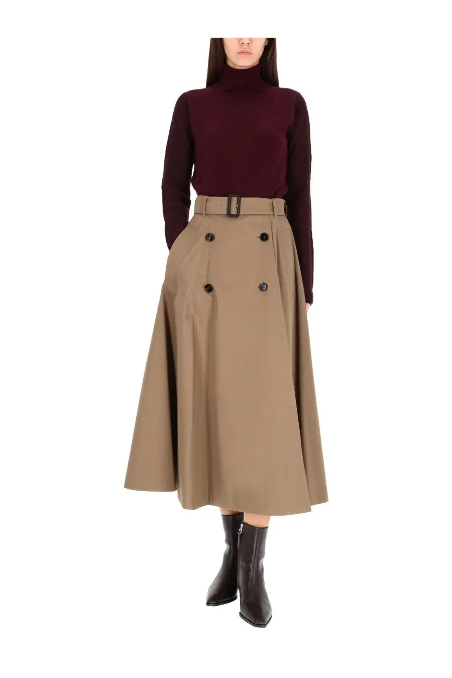 Burberry Women's Wool Blend Pullover Red, view 2