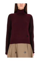 Burberry Women's Wool Blend Pullover Red