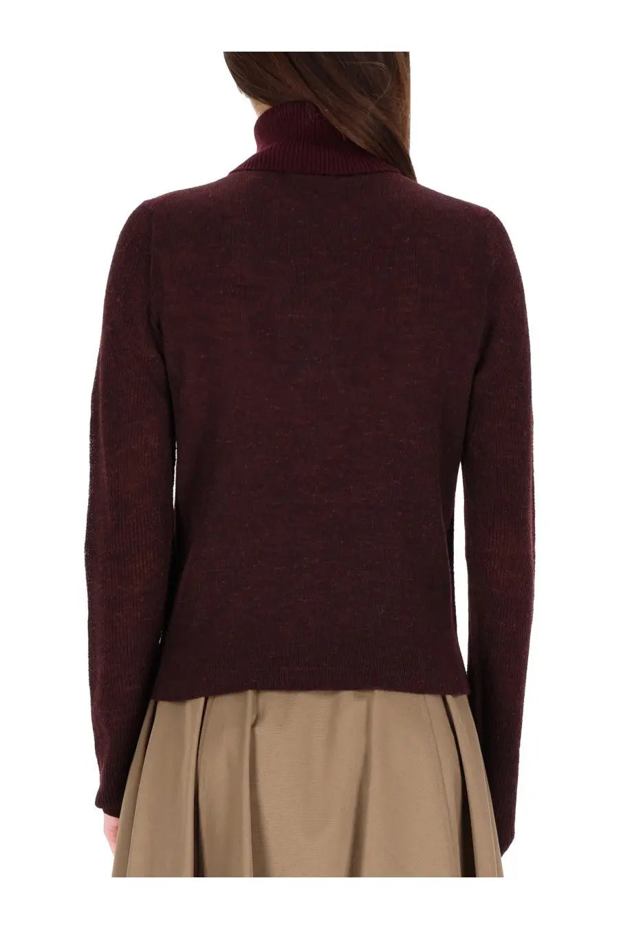 Burberry Women's Wool Blend Pullover Red, view 3