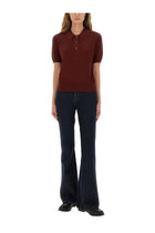 Burberry Women's Wool Polo Red, view 2