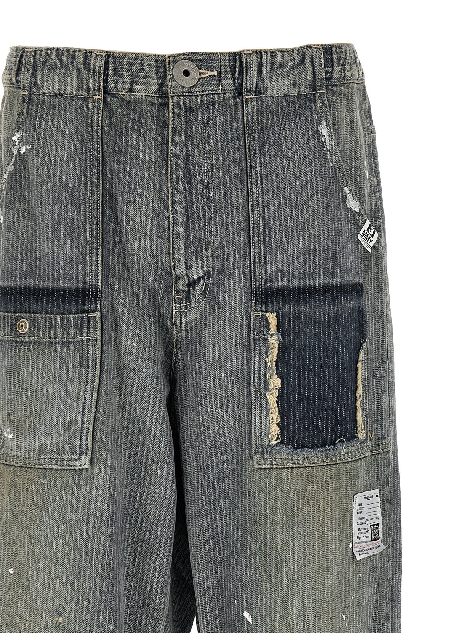 Maison MIHARA YASUHIRO Bush Pants Jeans Blue