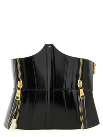 Elisabetta Franchi Bustier Belt Black