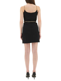 Michael Kors Women's Bustier Minidress Black