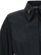 Elisabetta Franchi Bustier Shirt Black, view 3