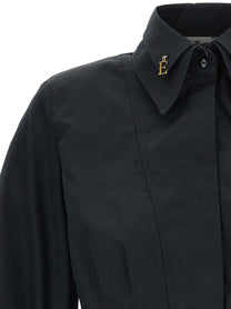 Elisabetta Franchi Bustier Shirt Black, view 3