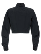 Elisabetta Franchi Bustier Shirt Black, view 2