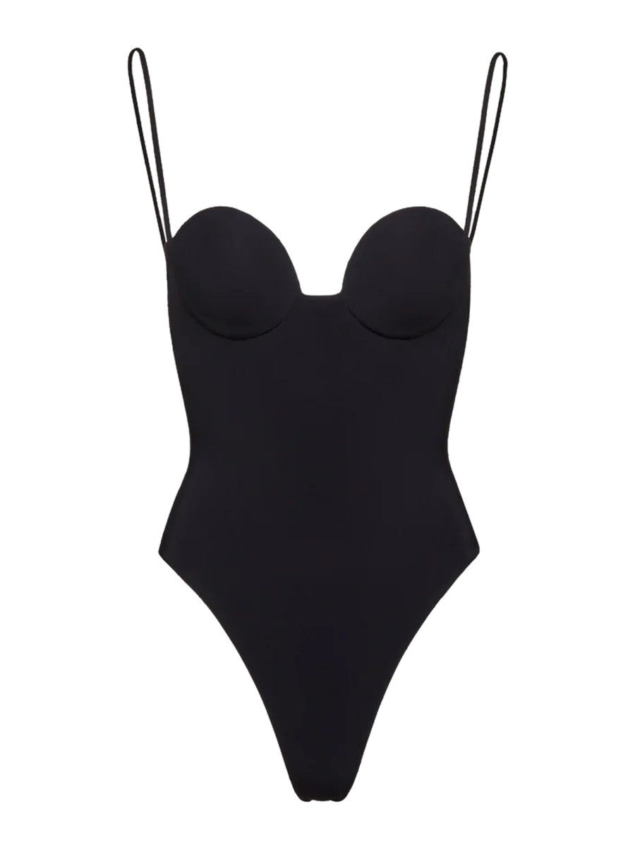 Magda Butrym Women's Bustier Swimsuit Black Magda Butrym