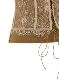 Giuseppe Di Morabito Bustier Shirt Brown