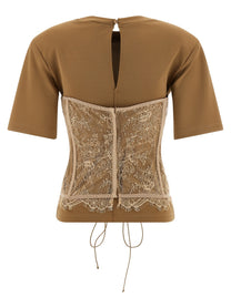 Giuseppe Di Morabito Bustier Shirt Brown
