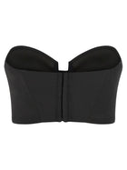 Elisabetta Franchi Bustier Top Black, view 2