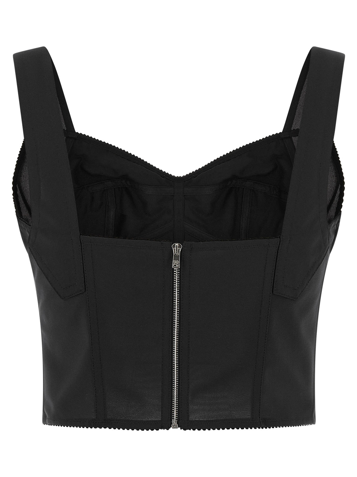 Dolce&amp;Gabbana Bustier Top Black