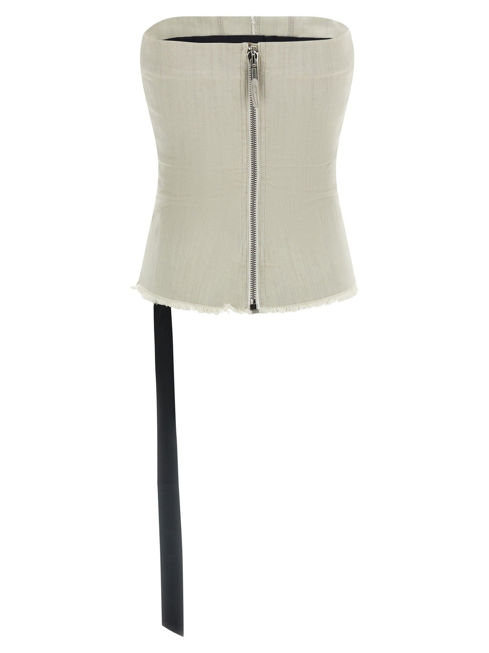 DRKSHDW Bustier Top Grey